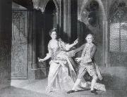 David Garrick as Macbeth and Hannah Pritchard as Lady Macbeth johan